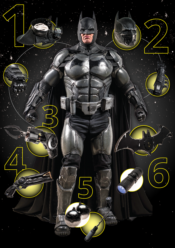 Batman main image infographic